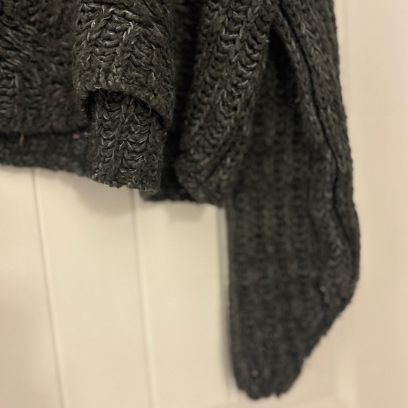 Kimchi Blue Charcoal Knit Sweater Small - Picture 3 of 5